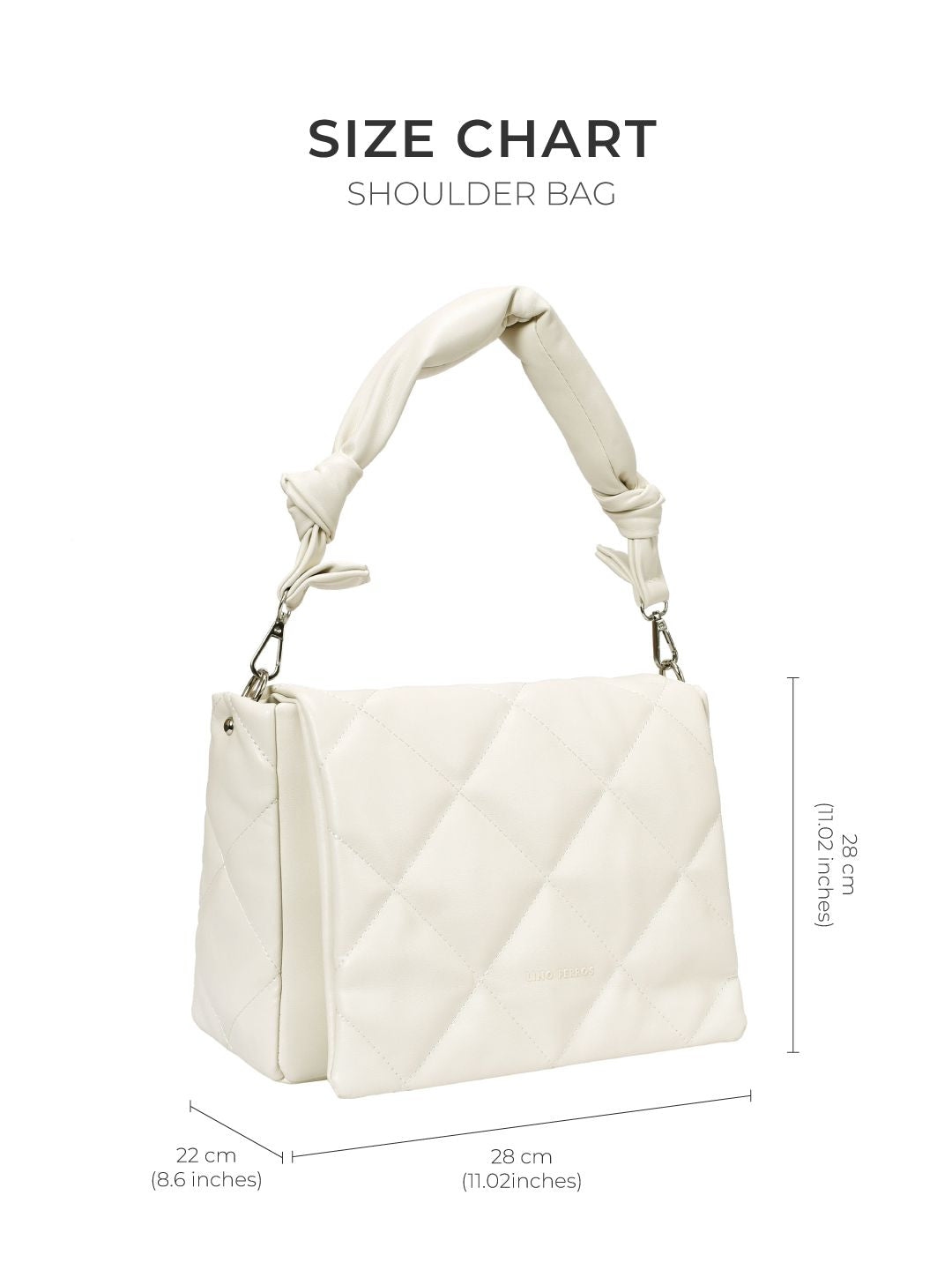 Lino Perros Quilted Structured Shoulder Bag
