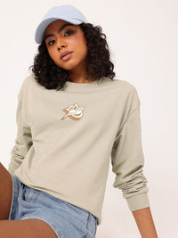 DressBerry Graphic Printed Sweatshirt