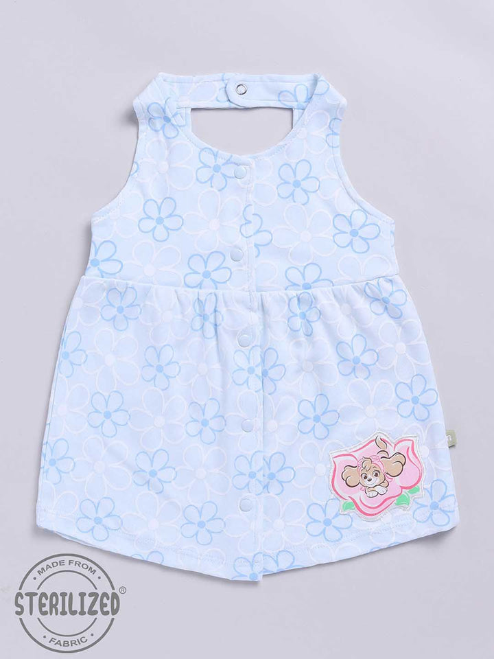 Moms Love Infant Girls Paw Patrol Printed Pure Cotton Fit & Flare Dress