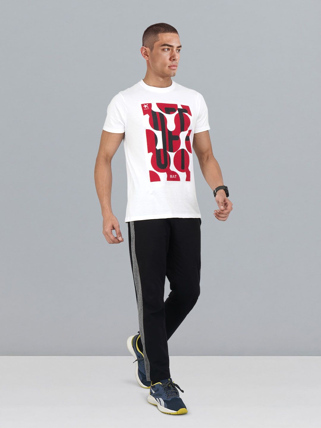 HRX by Hrithik Roshan Men Typography Printed T-shirt