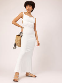 DressBerry Bohemian Beat Backless Maxi Sheath Dress