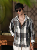 Campus Sutra Men Regular Fit Checked Casual Shirt