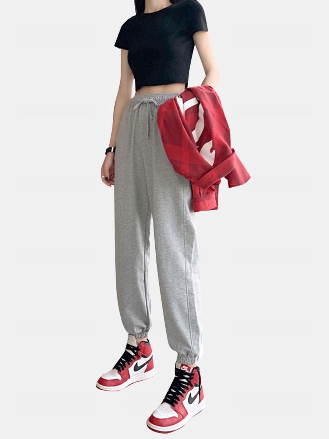 DressBerry Women High-Rise Trousers