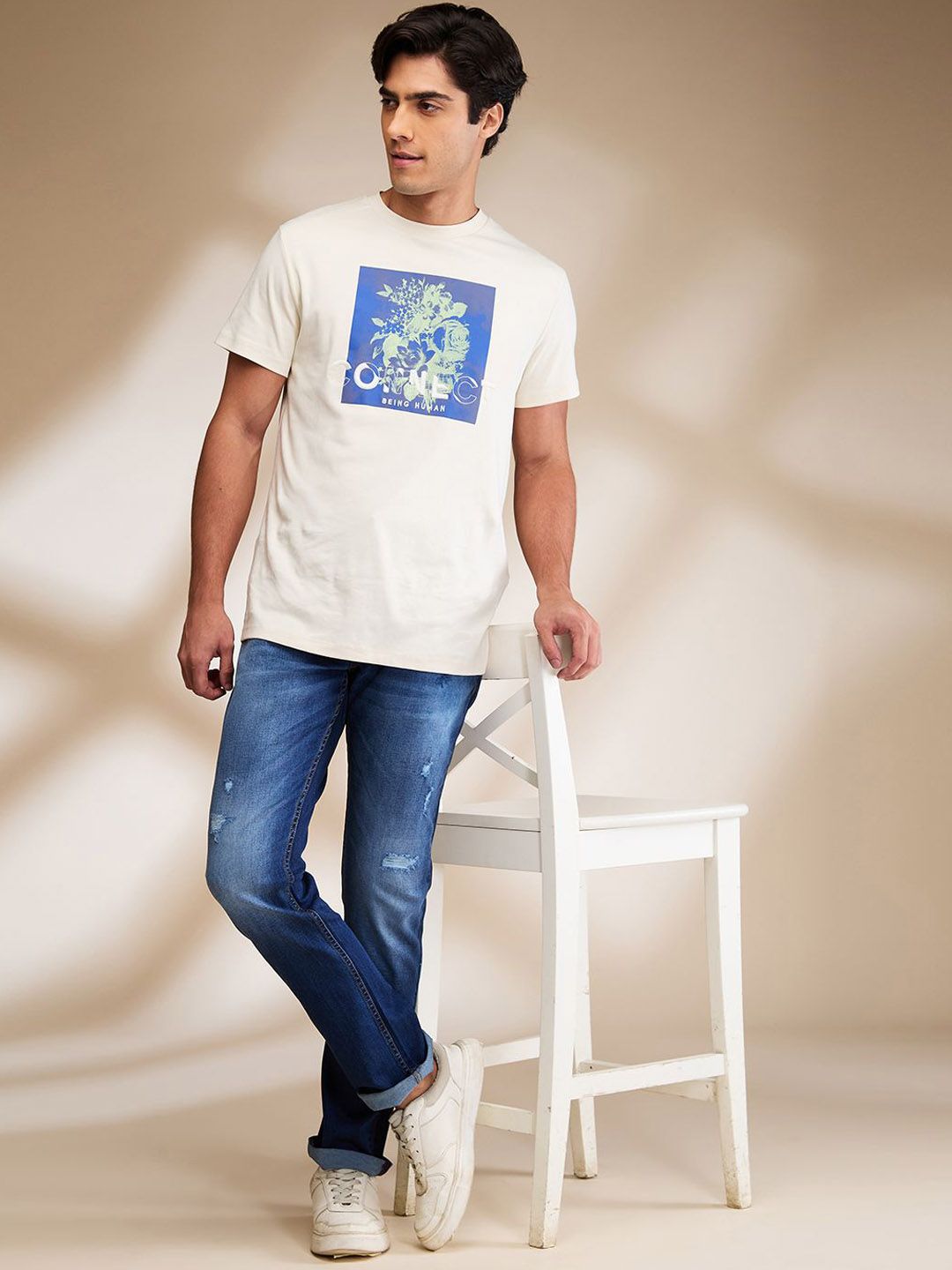 Being Human Men Dark Tone Jeans