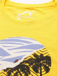 Being Human Pure Cotton Graphic Printed T-shirt