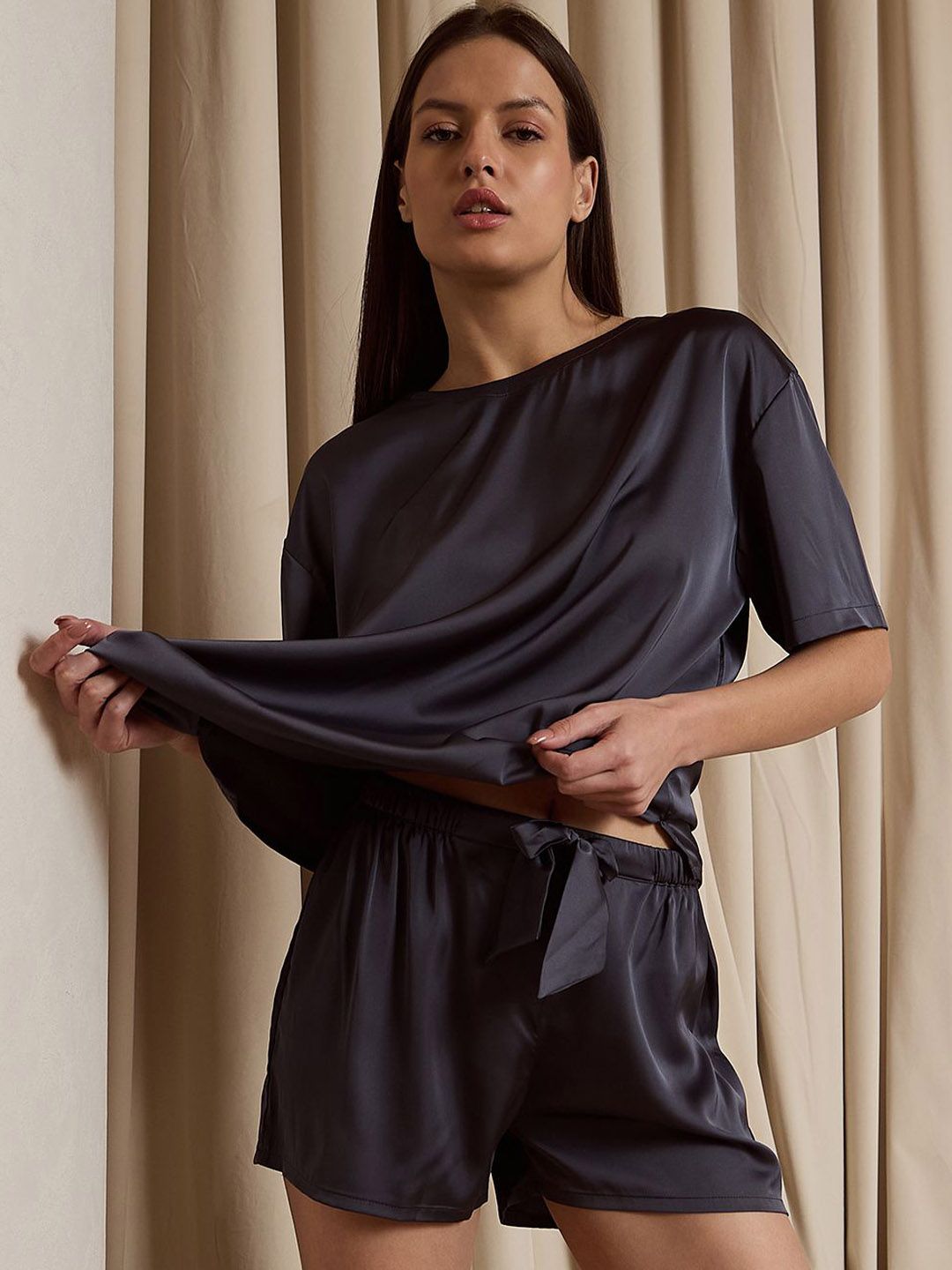 Sweet Dreams Women Satin Night suit