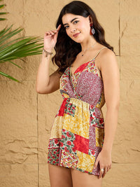 Berrylush Women Printed Jumpsuit