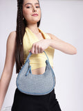 DressBerry Textured Structured Handheld Bag