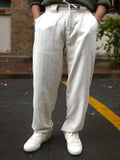 Powerlook Men Cotton Loose Fit Baggy Cargos Trousers