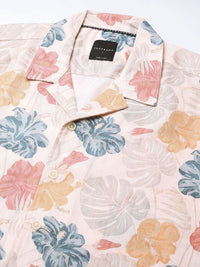 VASTRADO Men Classic Floral Opaque Printed Casual Shirt