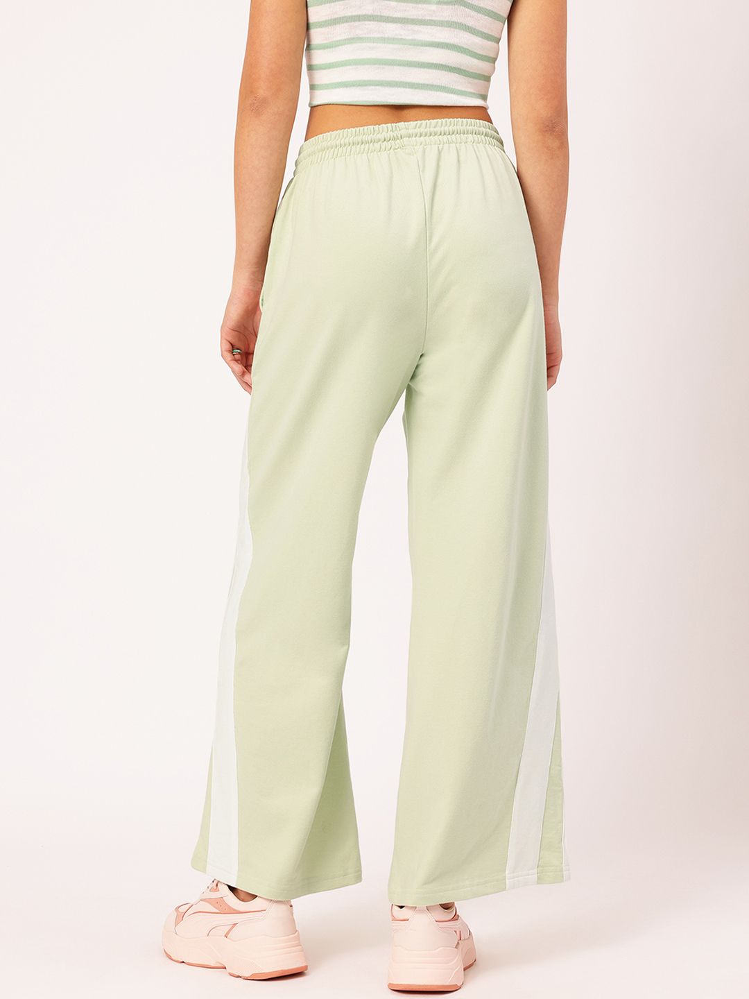 DressBerry Women Side Striped Track Pants