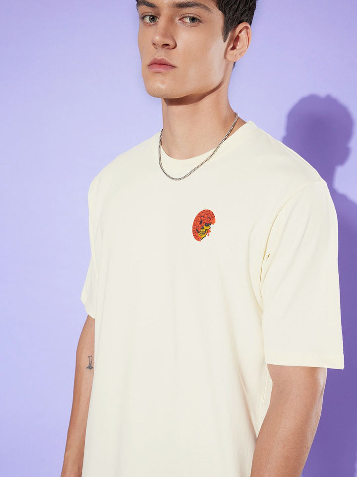 Difference of Opinion Printed Cotton Oversized T-shirt