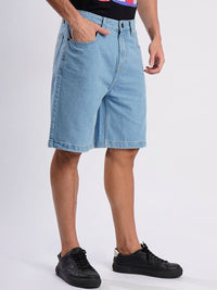 Bene Kleed Men Denim Relaxed Fit Shorts