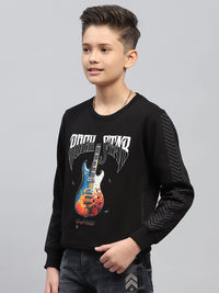 Monte Carlo Boys Typography Print Sweatshirt