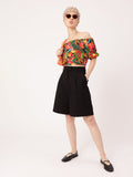 DressBerry Aloha Paradise Tropical Bardot Crop Top