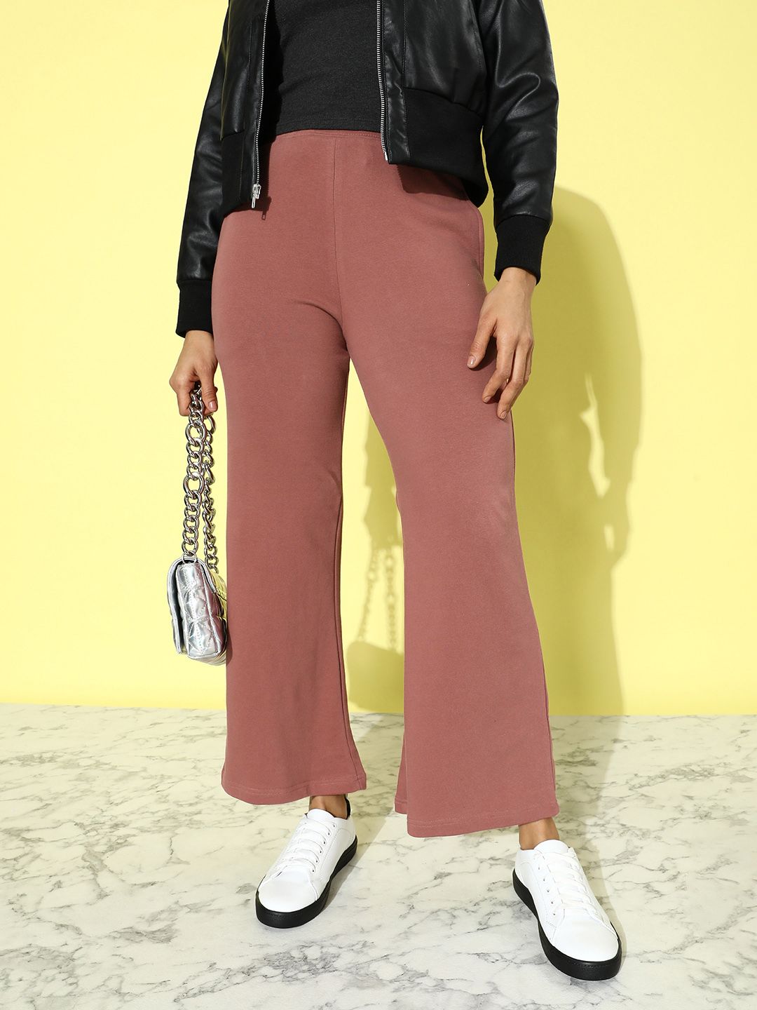 DILLINGER Women Solid Relaxed Fit Track Pant