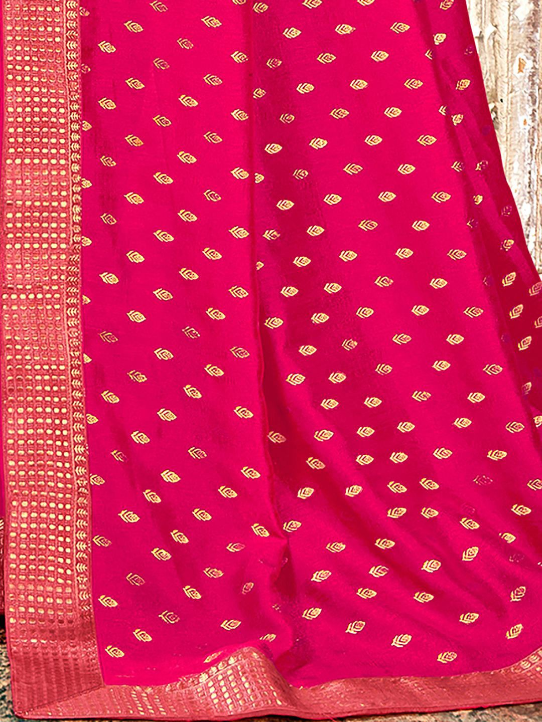 Saree mall Ethnic Motifs Zari Sarees