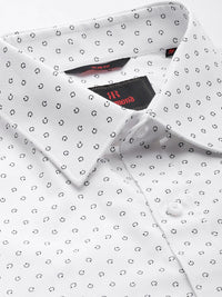 Raymond Pure Cotton Slim Fit Printed Formal Shirt