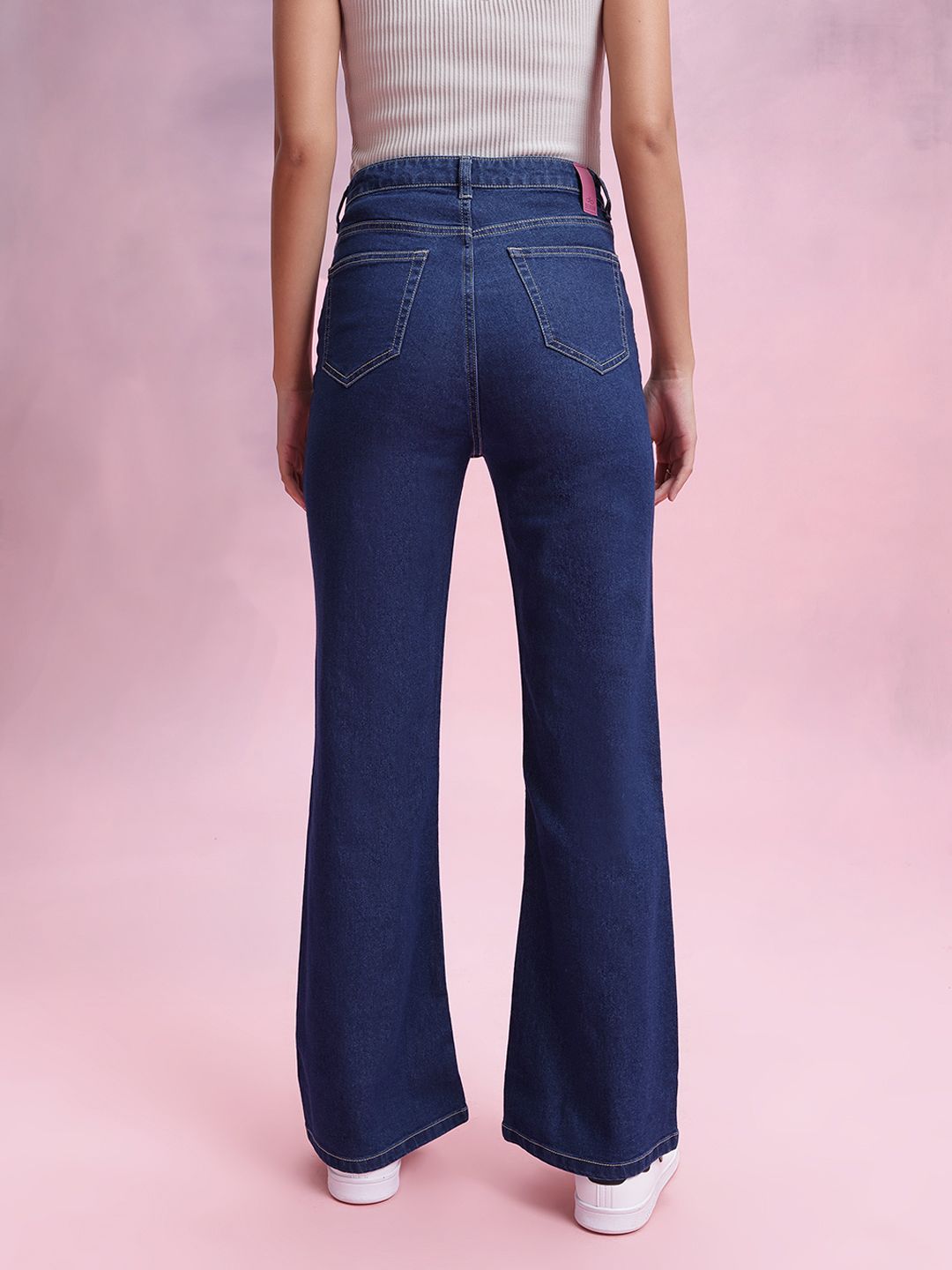 DressBerry Women High-Rise Stretchable Bootcut Jeans