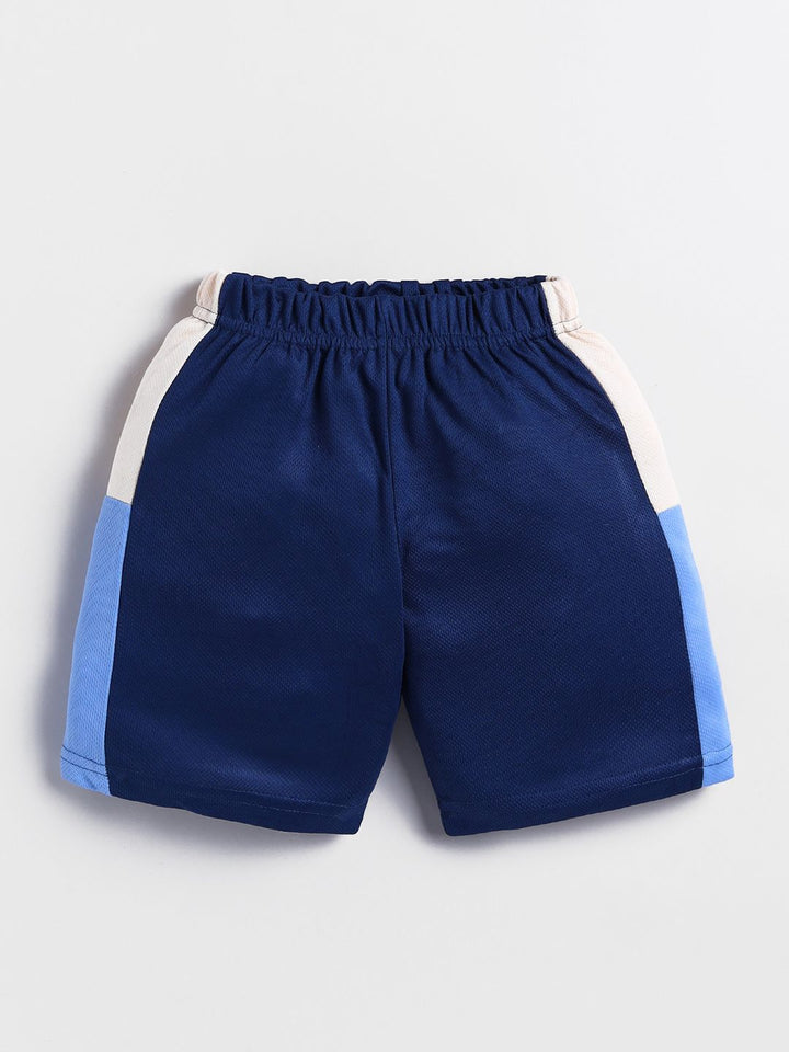 HRX by Hrithik Roshan U17 Boys Rapid Dry Printed T-shirt with Shorts