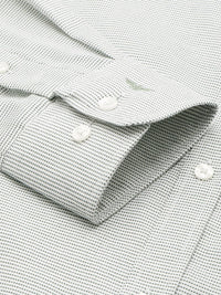 Park Avenue Slim Fit Self Design Textured Opaque Formal Shirt