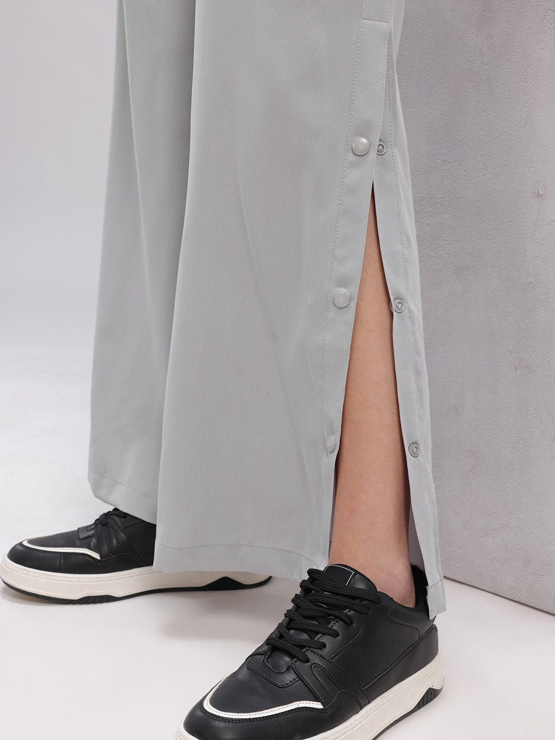 HRX by Hrithik Roshan Women Rapid-Dry Training Track Pants with Side Slits