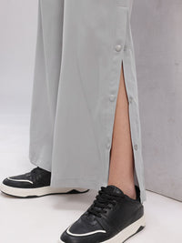 HRX by Hrithik Roshan Women Rapid-Dry Training Track Pants with Side Slits