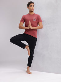HRX by Hrithik Roshan Solid Yoga T-shirt
