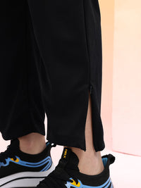 HRX by Hrithik Roshan Women Brand Logo Printed Rapid-Dry Cropped Running Track Pants