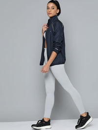 HRX by Hrithik Roshan Women Navy Blue Running Sporty Jacket