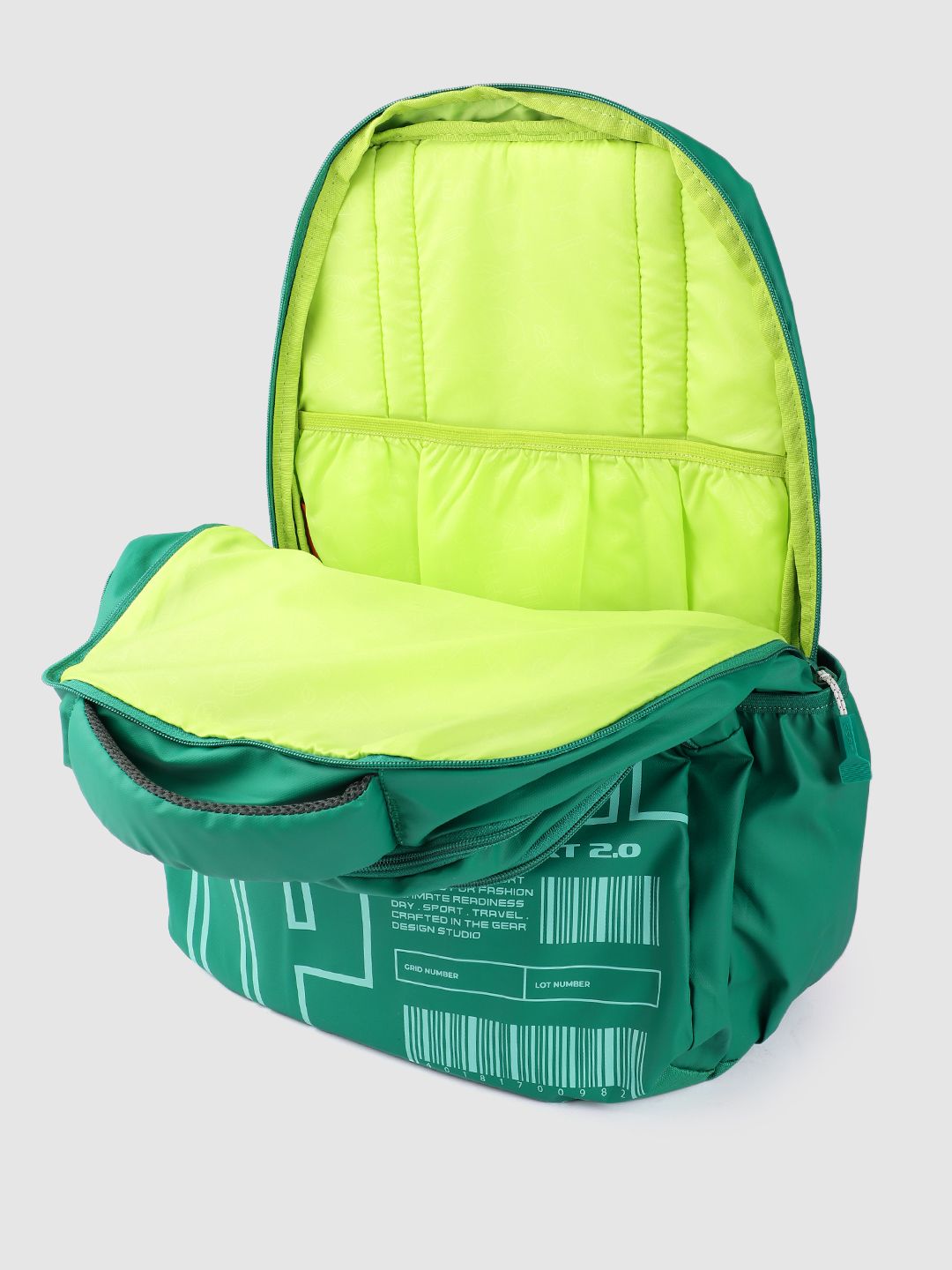 Gear Unisex Typography Printed Backpack 38L