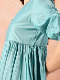 all about you Empire Midi Ethnic Dress