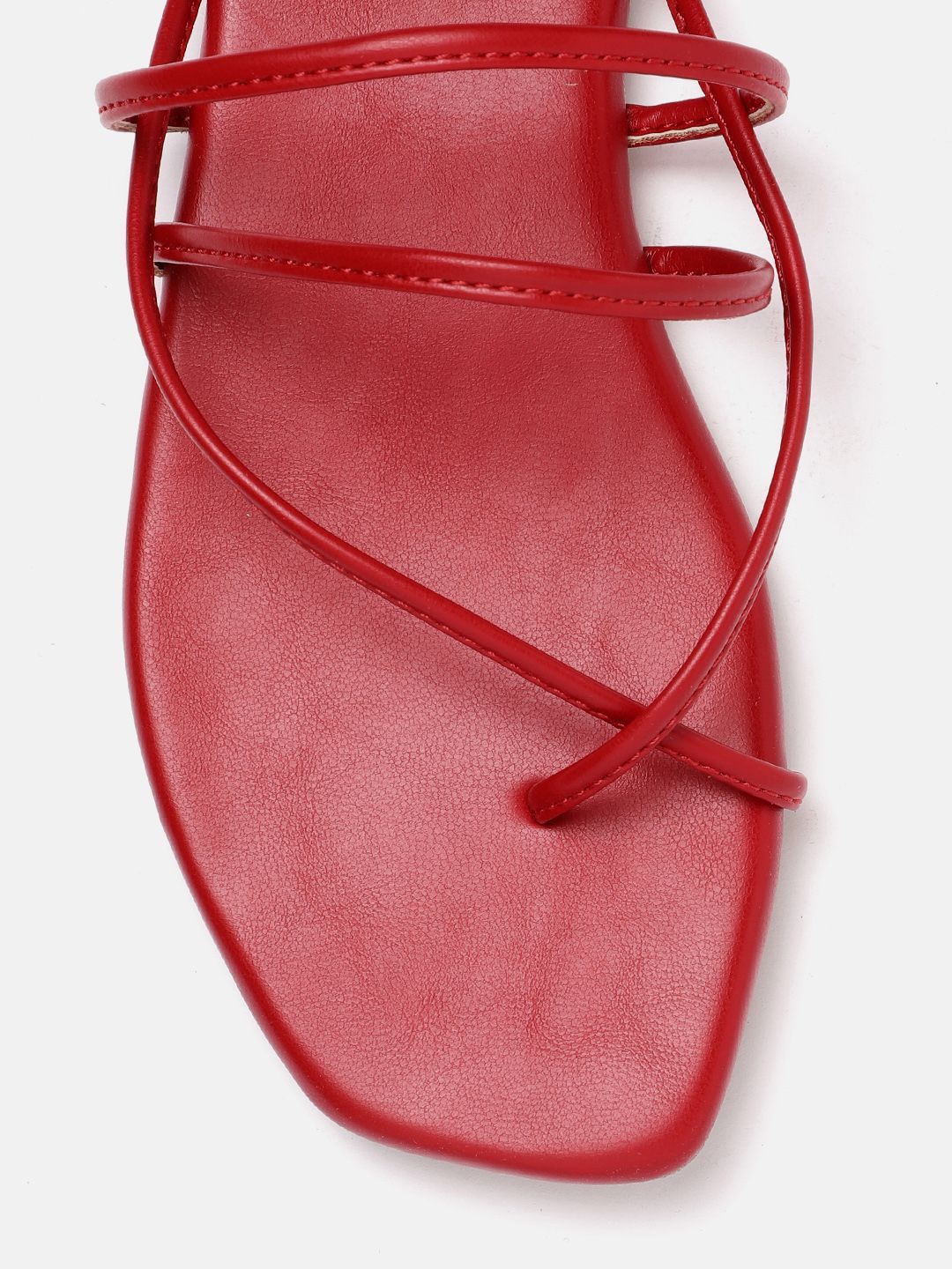 DressBerry Women Solid Open Toe Flats