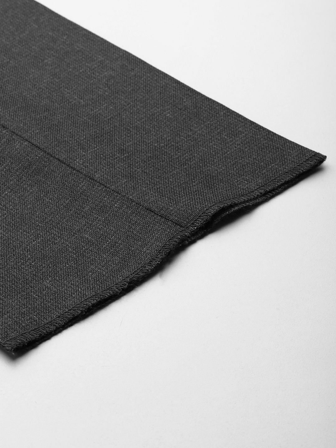 Raymond Men Textured Slim Fit Formal Trousers