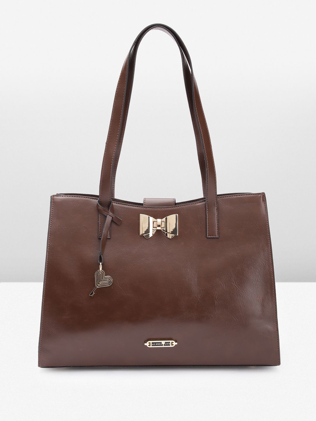 The Label Life Structured Shoulder Bag
