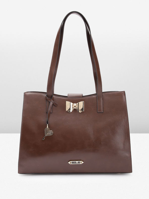 The Label Life Structured Shoulder Bag
