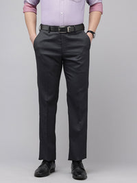 Park Avenue Men Textured Formal Trousers