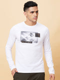 Being Human Men Printed Applique T-shirt