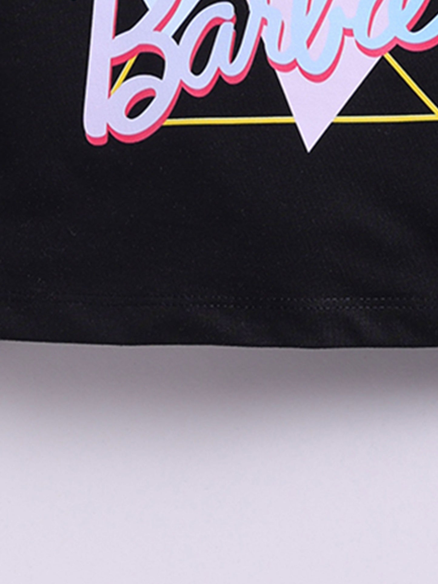 Happy Faces Girls Barbie Print Pure Cotton T-shirt