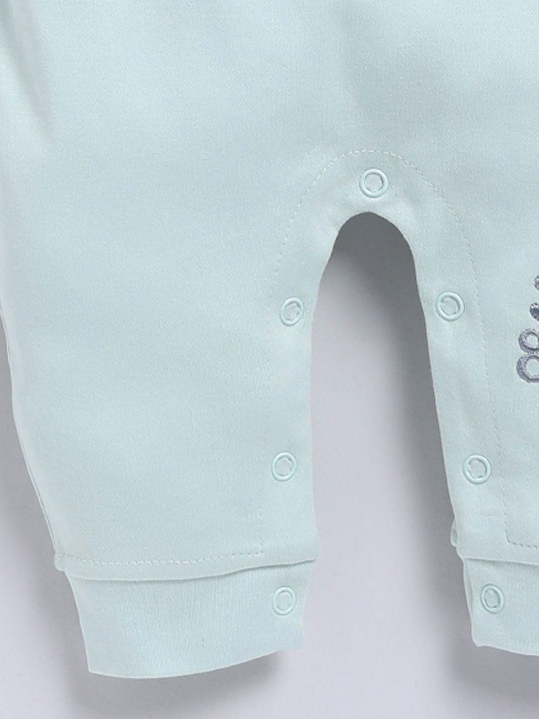 Moms Love Infants Girls Pure Cotton Applique Detail Dungaree With Printed T-Shirt