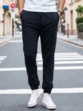 Bewakoof Men Navy Blue Joggers
