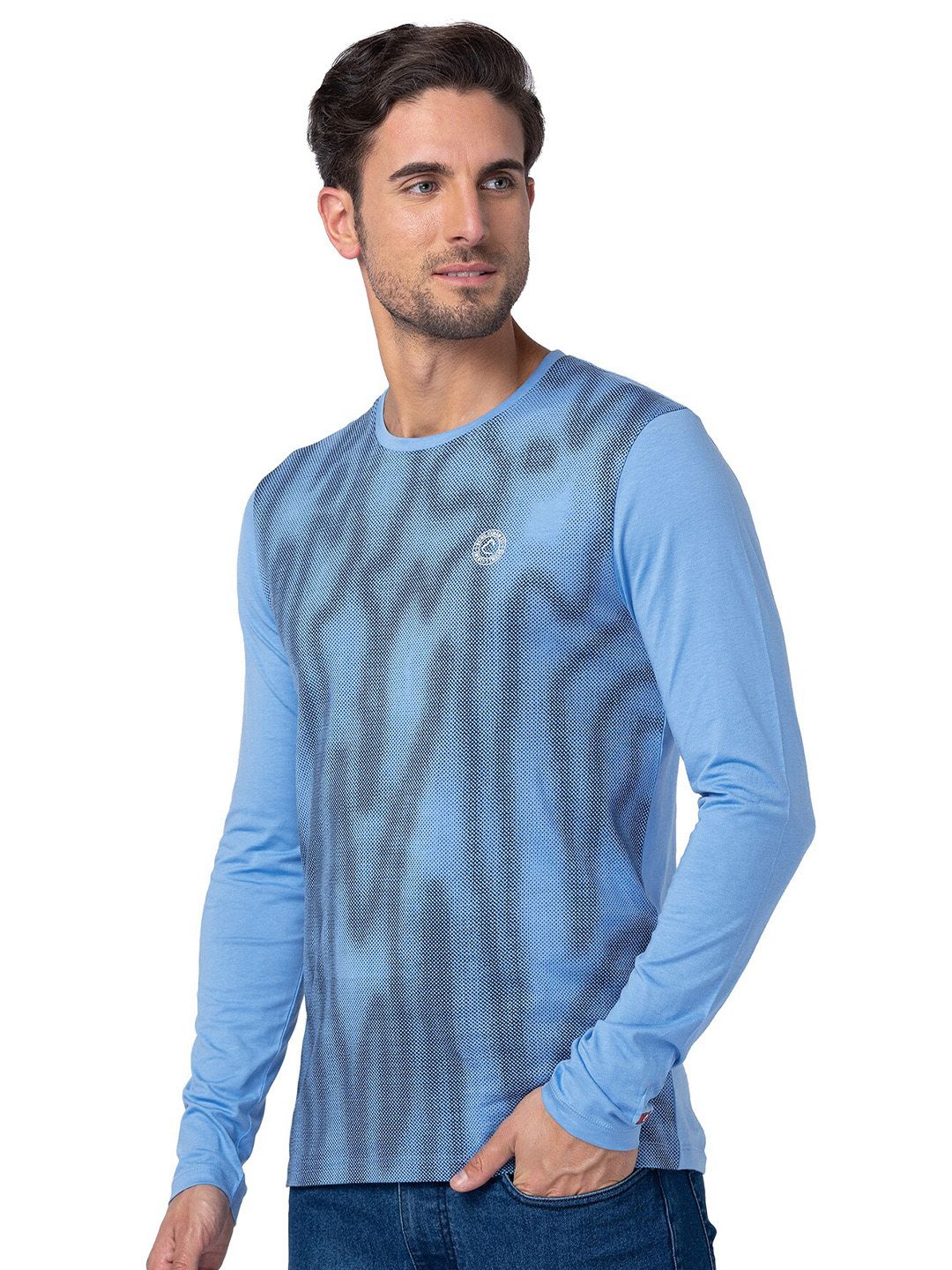 Being Human Abstract Printed Cotton T-shirt