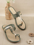 Anouk Women Colourblocked One Toe Flats