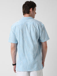 VASTRADO Men Classic Opaque Striped Casual Shirt