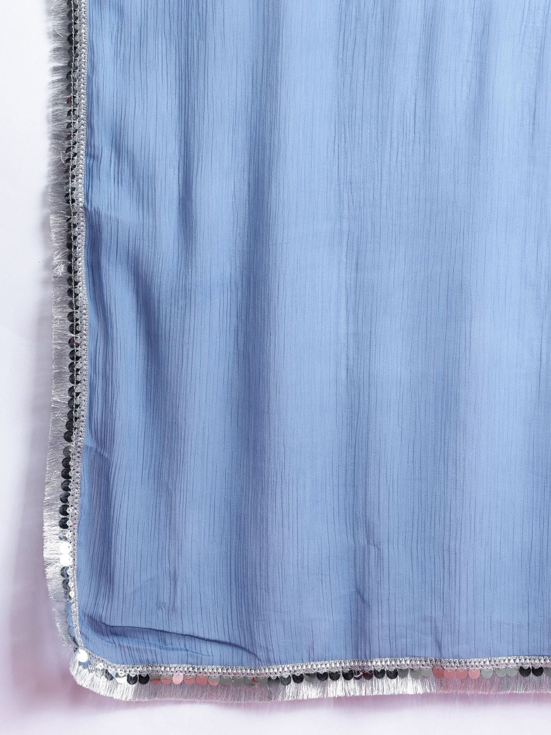 all about you Block Print Wrap Midi Ethnic Dress with Dupatta