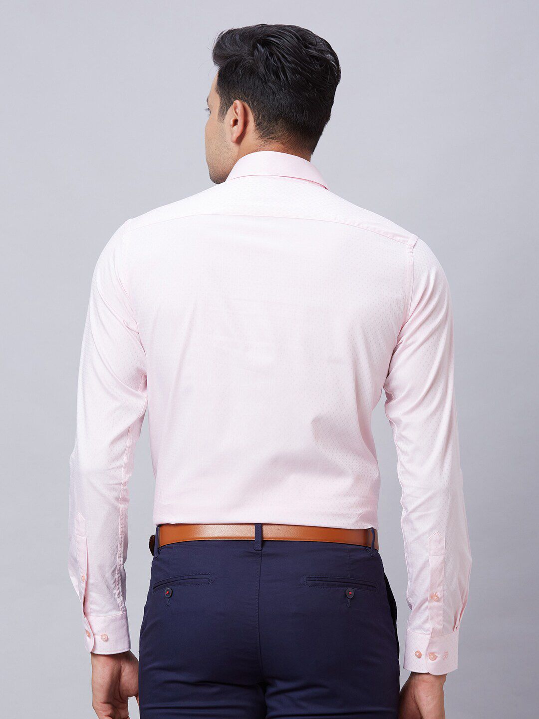 Raymond Self Designed Pure Cotton Slim Fit Formal Shirt