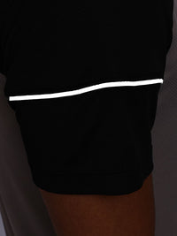 HRX by Hrithik Roshan Colourblocked Henley Neck Reflective Detail Running T-shirt