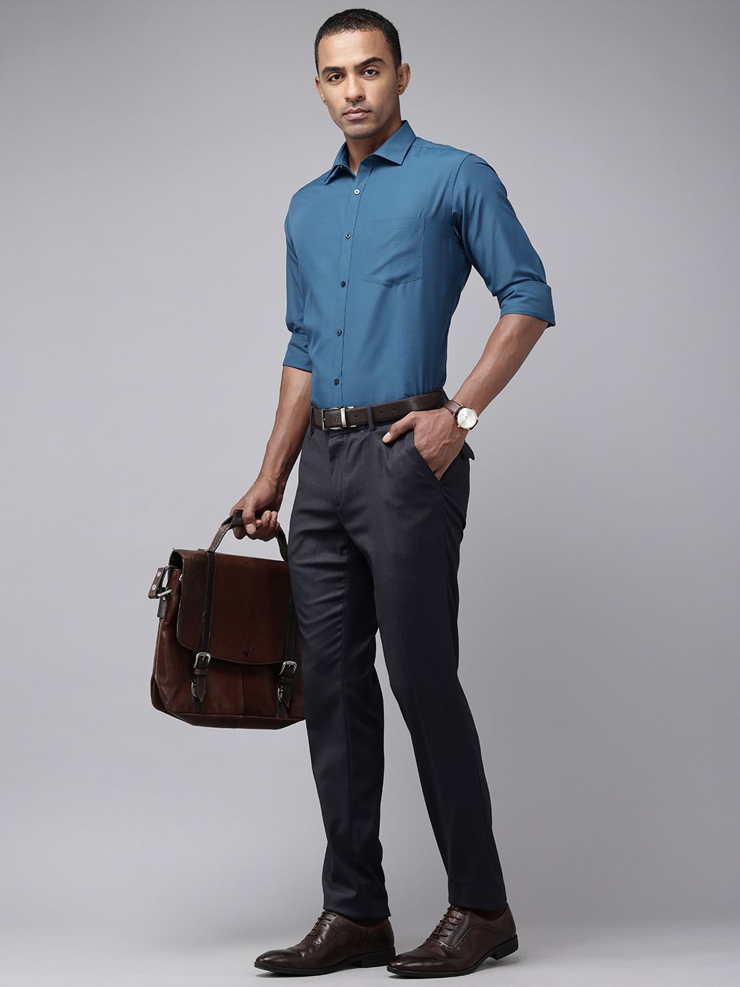 Park Avenue Men Slim Fit Work Formal Shirt