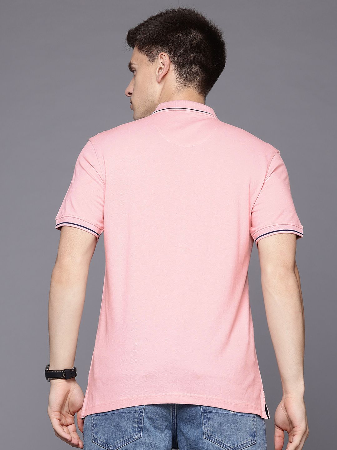 Raymond Modern Fit Pure Cotton Polo T-shirt
