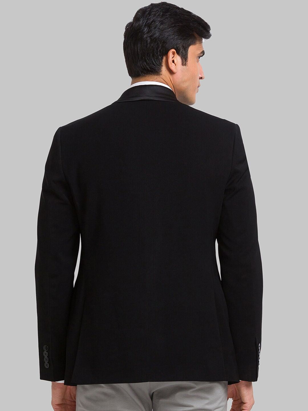 Park Avenue Super Slim-Fit Single-Breasted Blazer